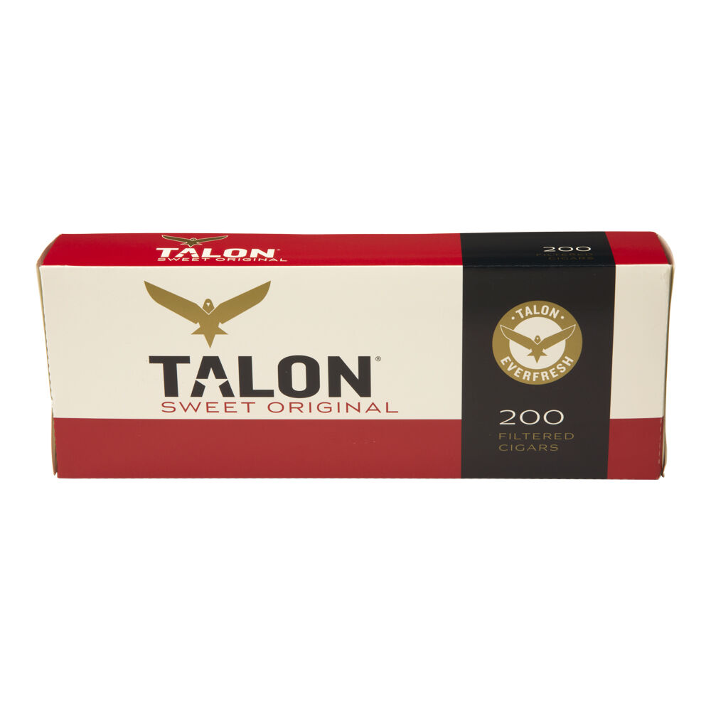 Talon Filtered Cigars | Sweet 3 | 10 Packs of 20 (200 total)