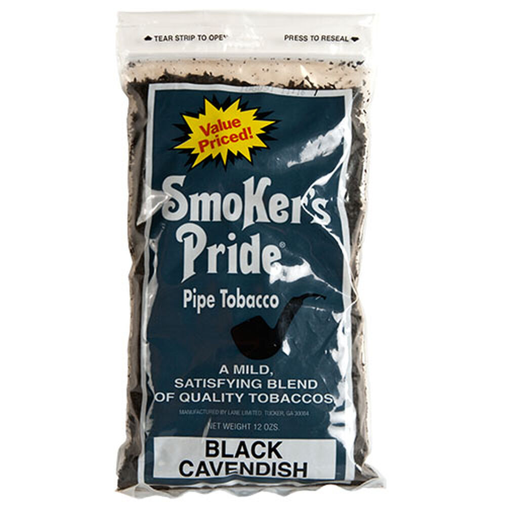 Smoker's Pride | Black Cavendish | 12 OZ . BAG