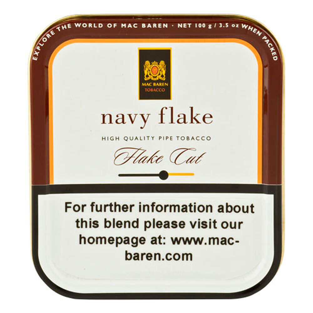 Mac Baren | Navy Flake | 3.5 OZ. TIN