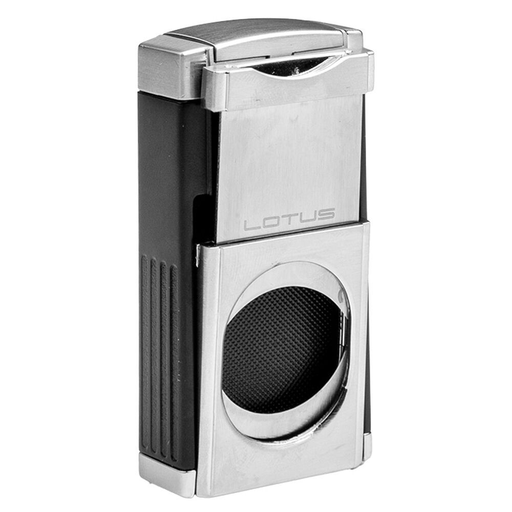 Lotus Cigar Lighters | Duke Black & Chrome | Default