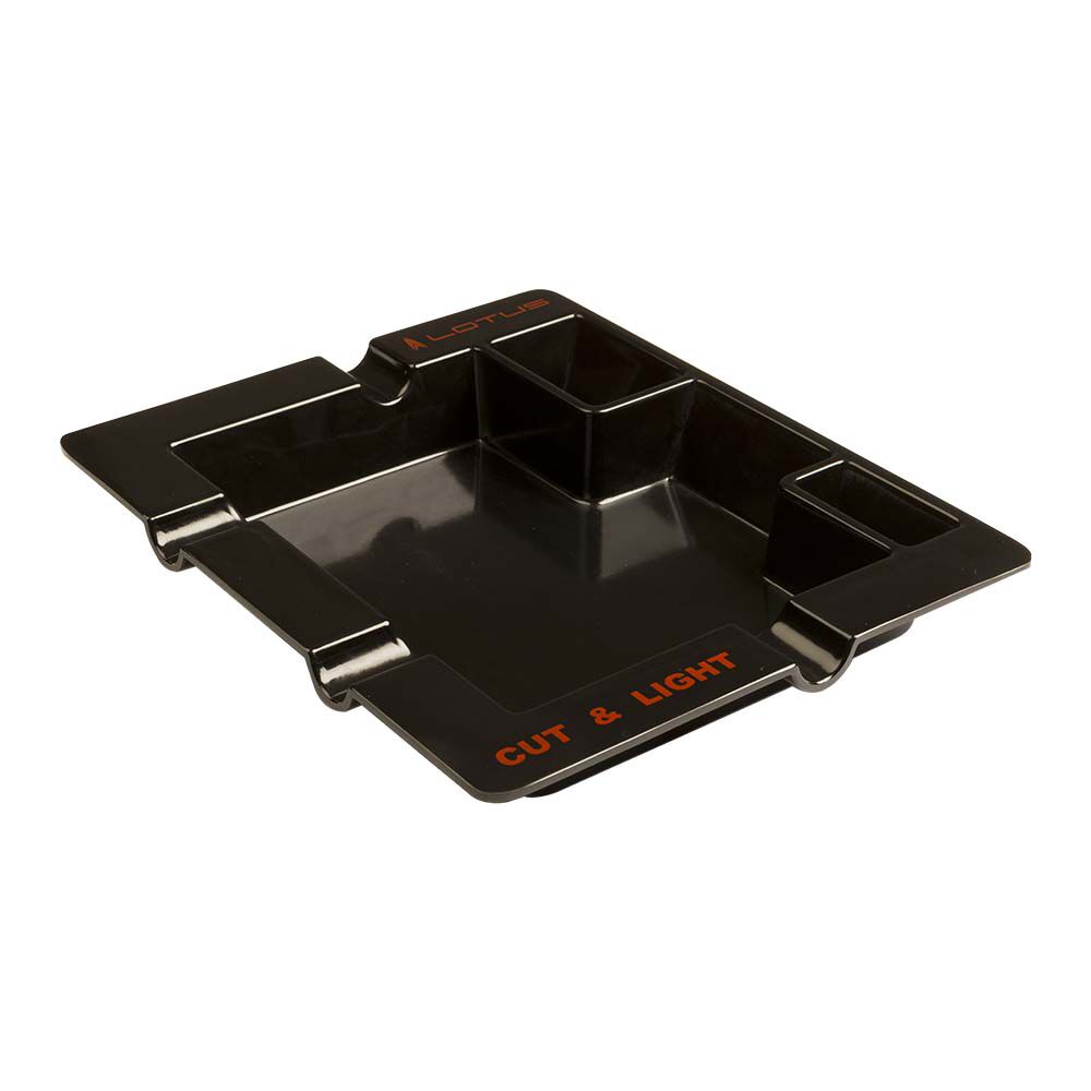 Cigar Ashtrays | Lotus Ashtray and Cutter and Lighter Station | Default