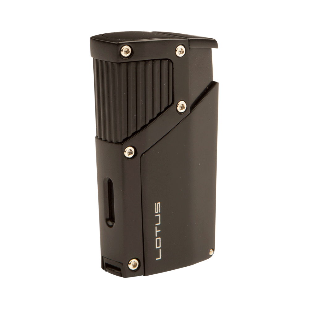 Lotus Cigar Lighters | Black Matte Czar | Default