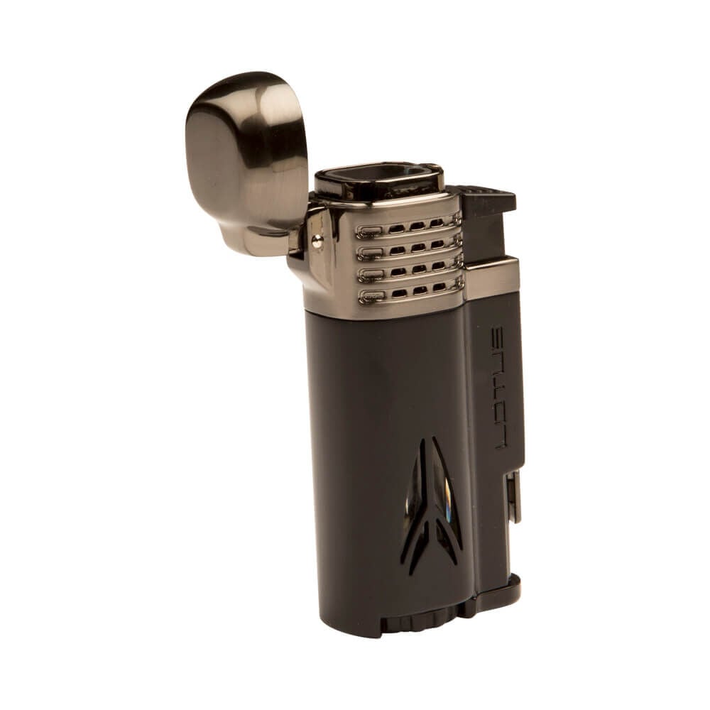 Lotus Cigar Lighters | Defiant Black & Gunmetal | Default