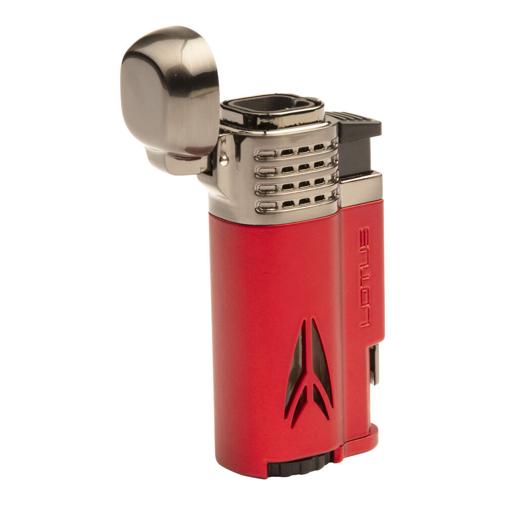 Lotus Cigar Lighters | Defiant Lighter Red Matte/Dark Gun | Default