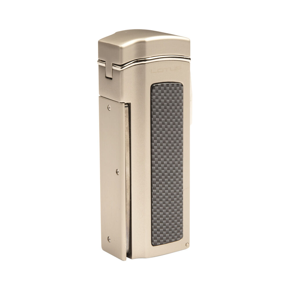 Lotus Cigar Lighters | Dominator Chrome Matte | Default