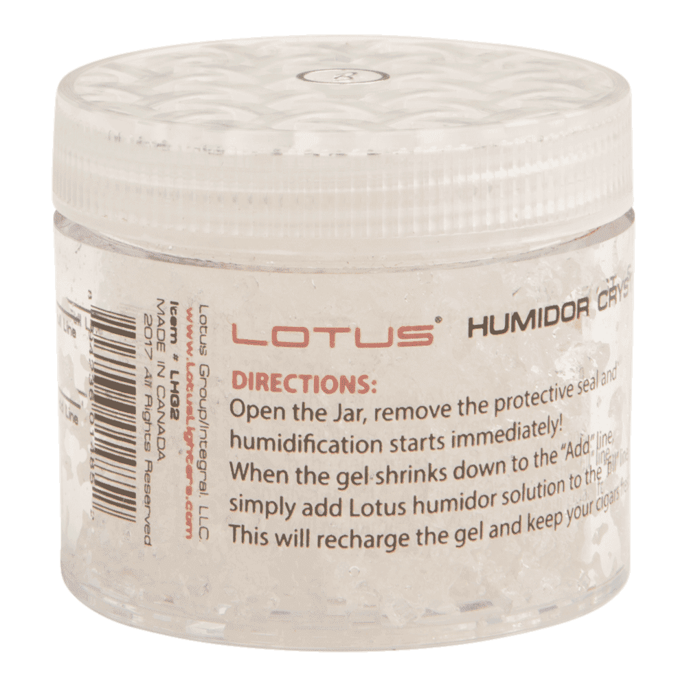 Humidifiers | Lotus Crystal Gel Jar 2oz | Default