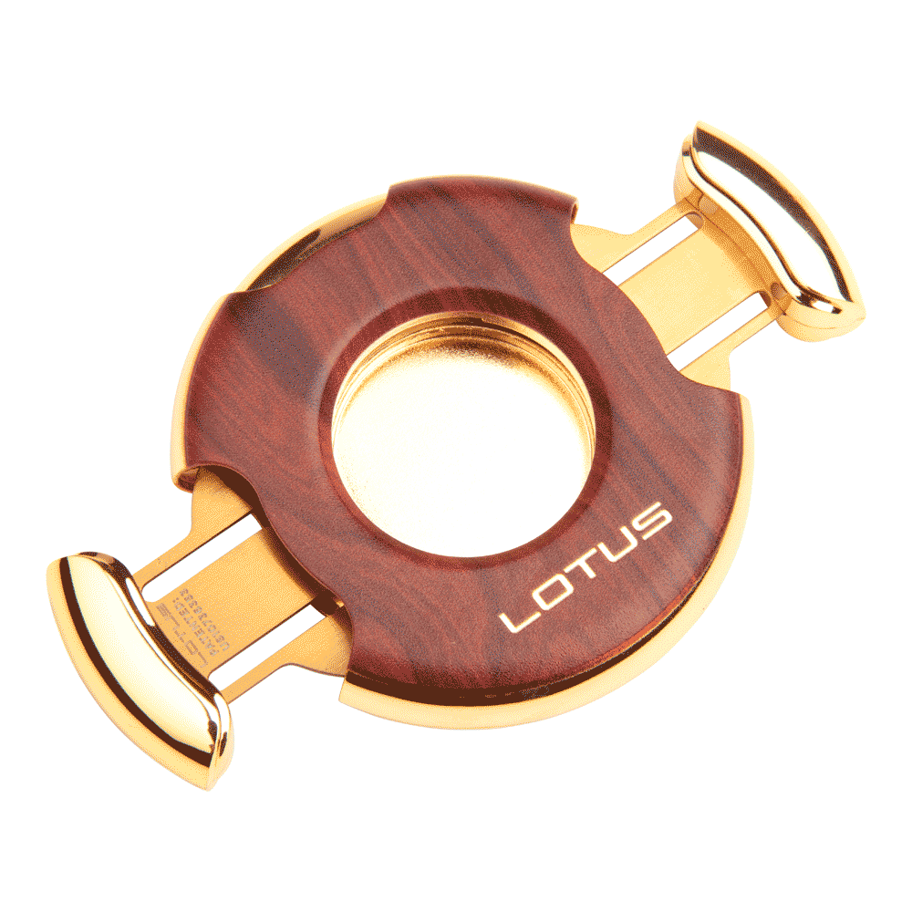 Lotus Cigar Cutters | Meteor 64 Ring Cutter Wood Grain | Default