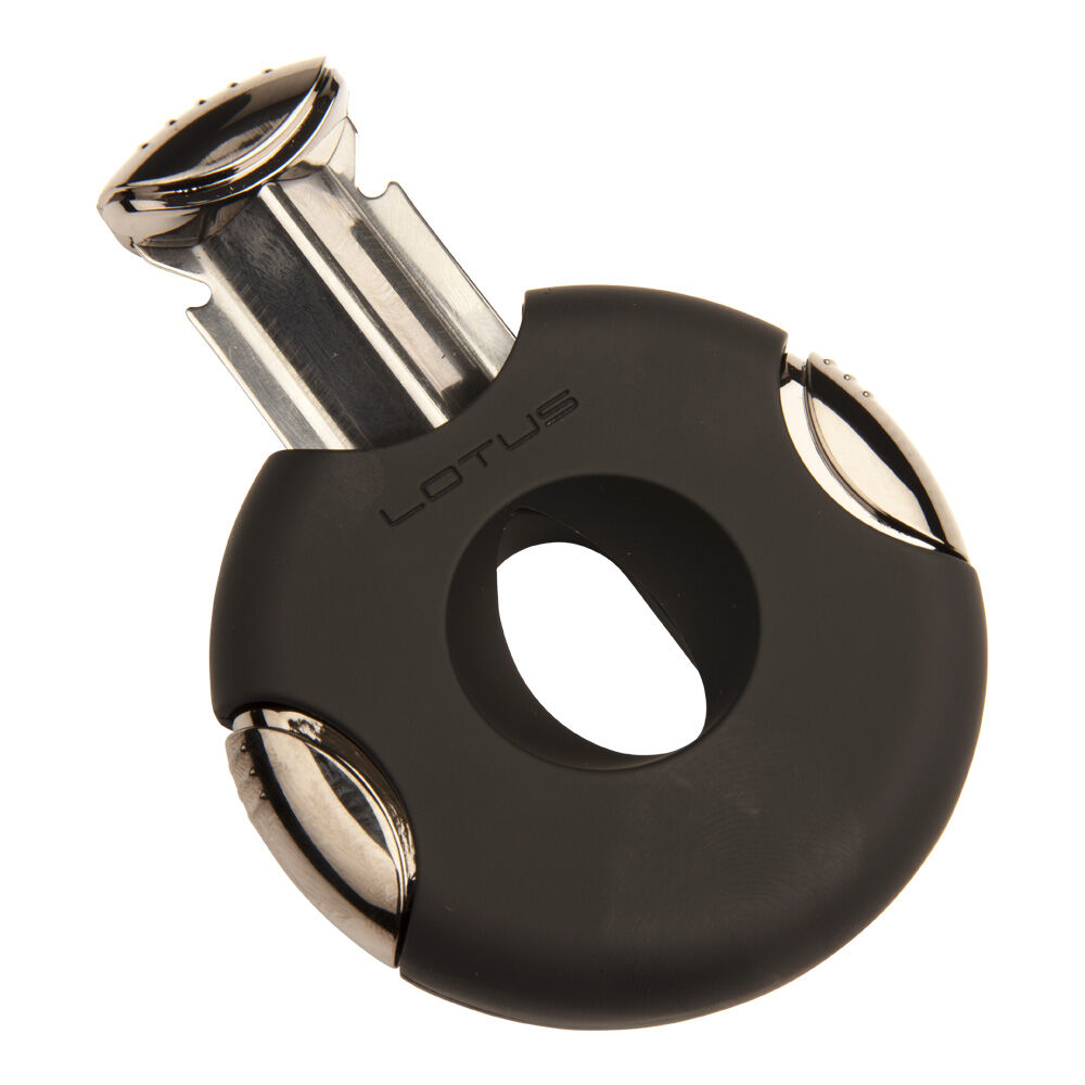 Lotus Cigar Cutters | Meteor Deepest V Cutter Black | Default