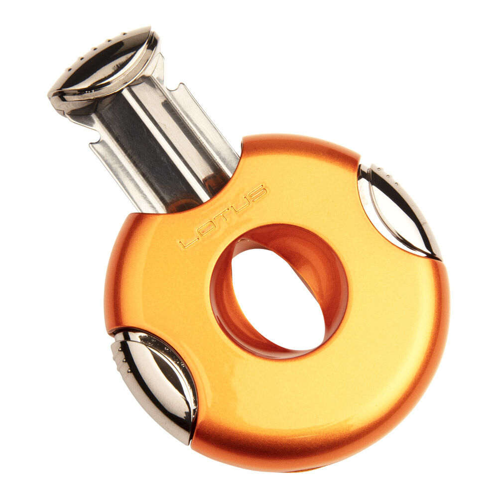 Lotus Cigar Cutters | Meteor Deepest V Cutter Orange | Default