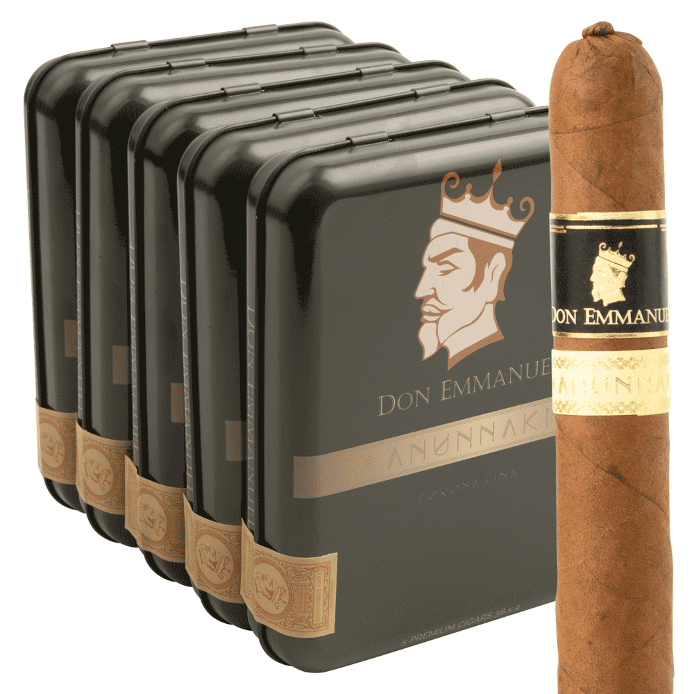 Don Emmanuel Annunaki Corona Fina 5/5 Tin / 4 x 38 Box of 25