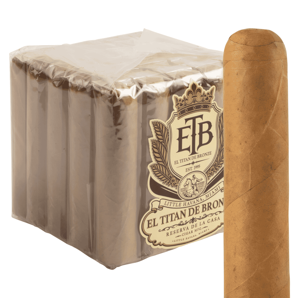 El Titan de Bronze Reserva Connecticut 460 / 4 x 60 Bundle of 25