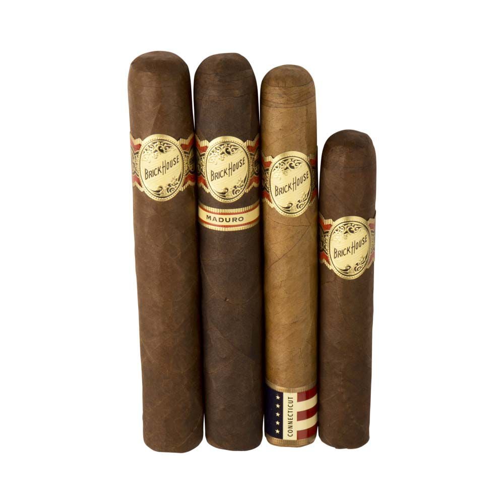 Cigar Samplers | Brick House CT Boxed 4 Sampler | Box of 4