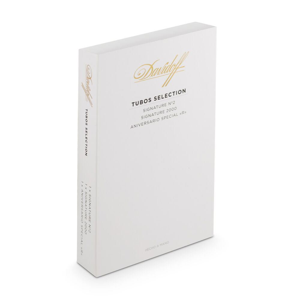 Davidoff Gift Selection | White Series Tubos 3-Count | Box of 3