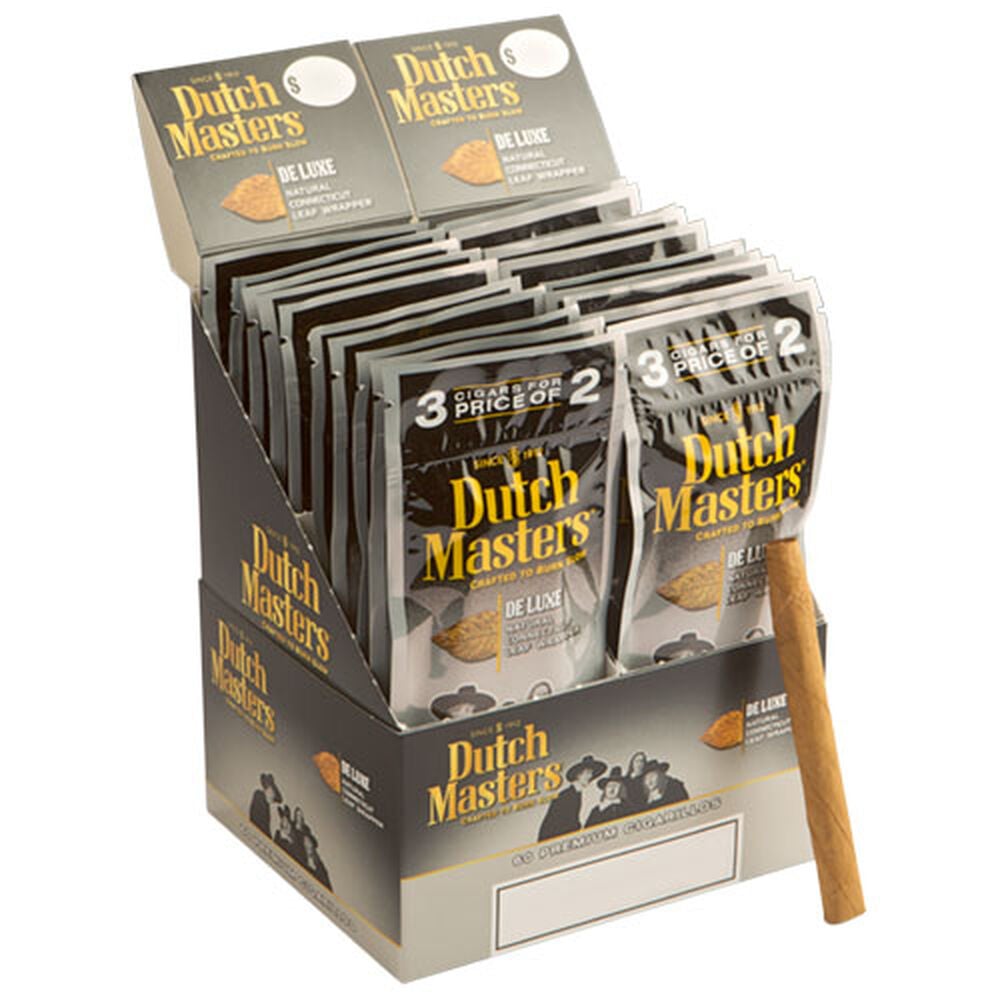 Dutch Masters | Cigarillos De Luxe 4 | 20 packs of 3 (60 total)
