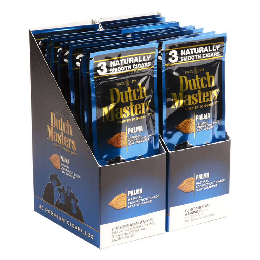 Dutch Masters | Cigarillos Palma 4 | 20 packs of 3 (60 total)