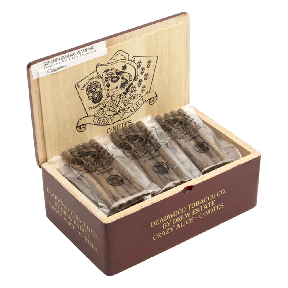 Deadwood Tobacco Co. | Crazy Alice C-Note 3 | Box of 100