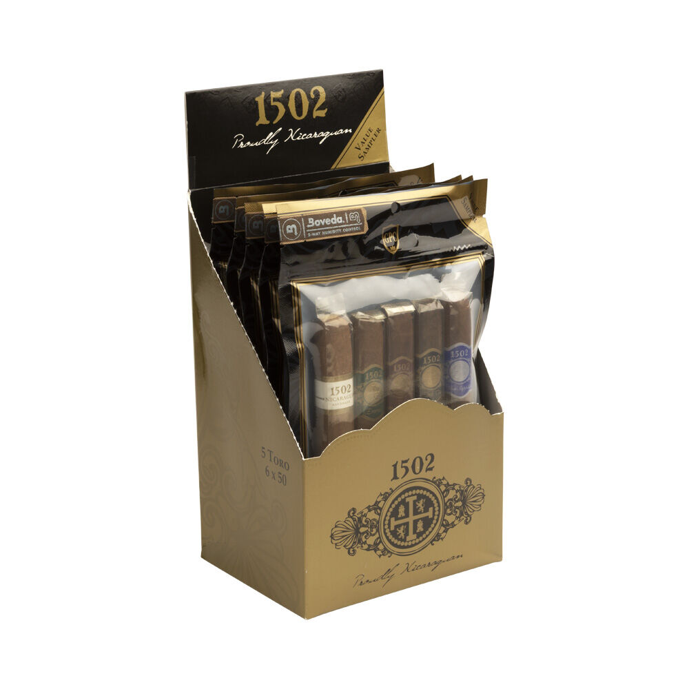 1502 Cigars | 1502 Toro Fresh Pack | Box of 25