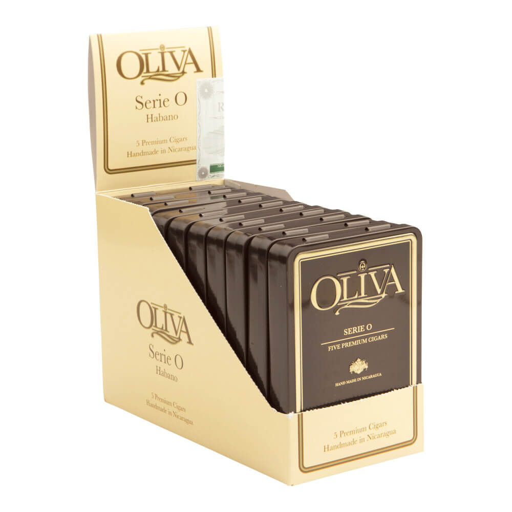 Oliva Serie O | Cigarillos O in 10 Packs of 5 (Total of 50) | 10 Packs of 5 (50 total)