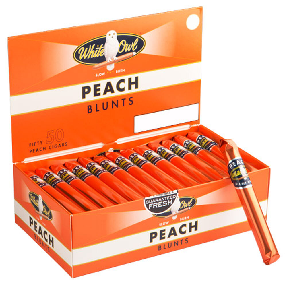 White Owl | Sports Blunts Peach 4 | Box of 50