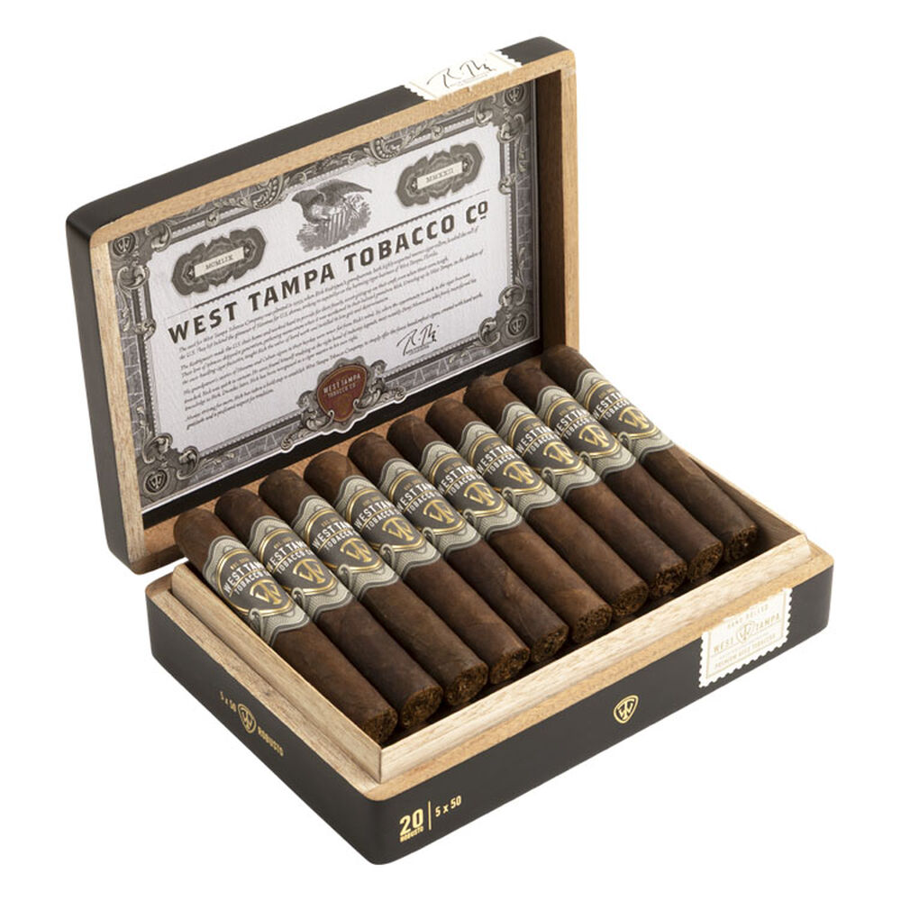 West Tampa Tobacco Company Black | Robusto | Box of 20