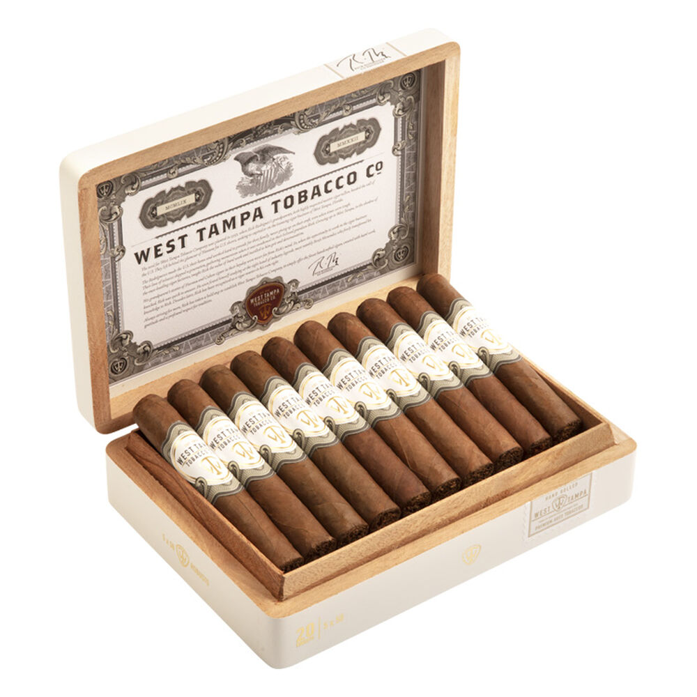 West Tampa Tobacco Company White | Robusto | Box of 20