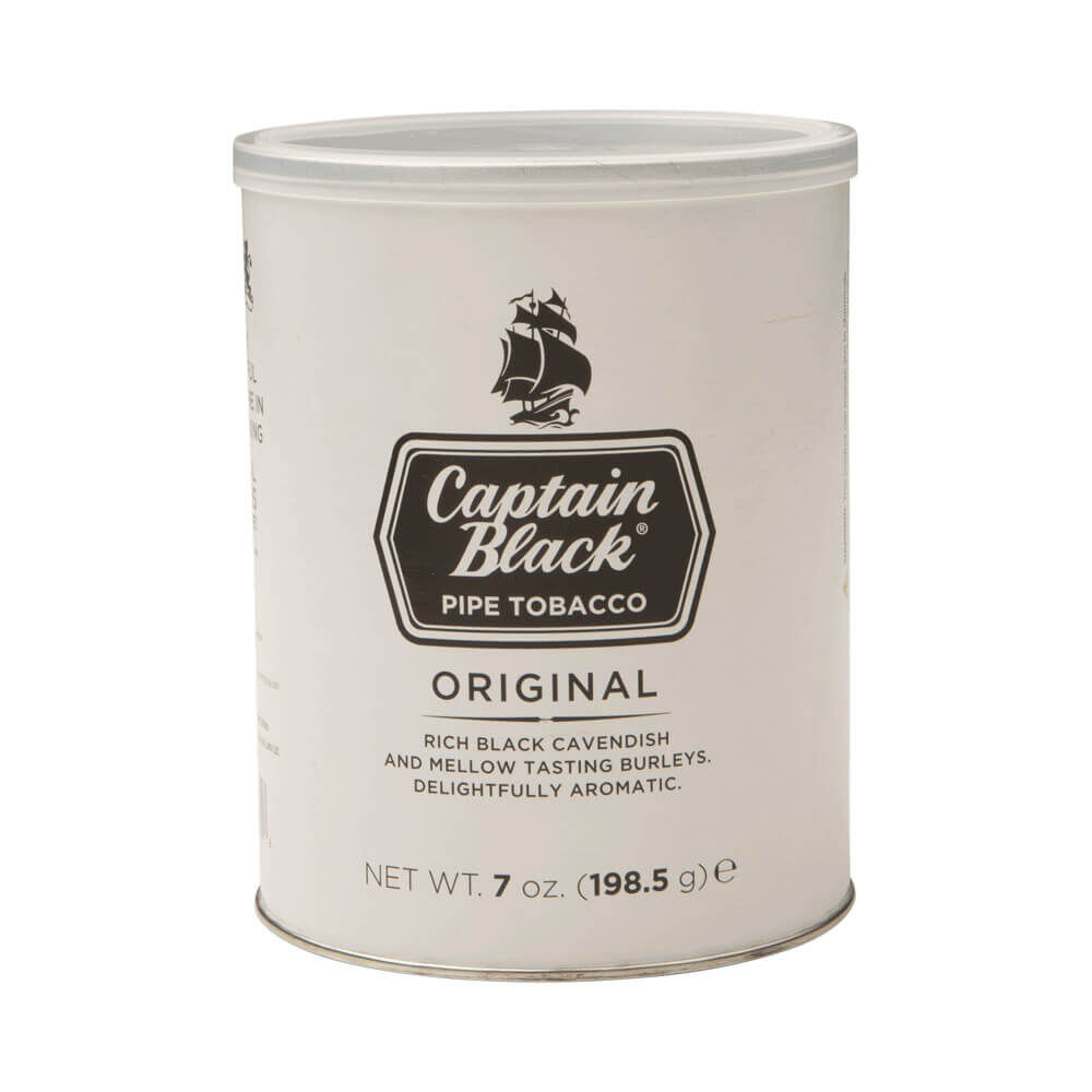 Captain Black | White 7 oz Tin | 7 oz Tin