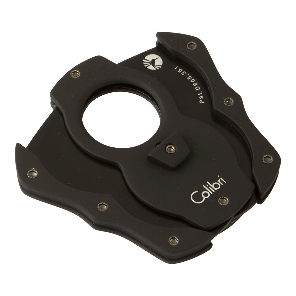 Colibri Cigar Cutters | Double Guillotine With Black Color Coated Blades | Default