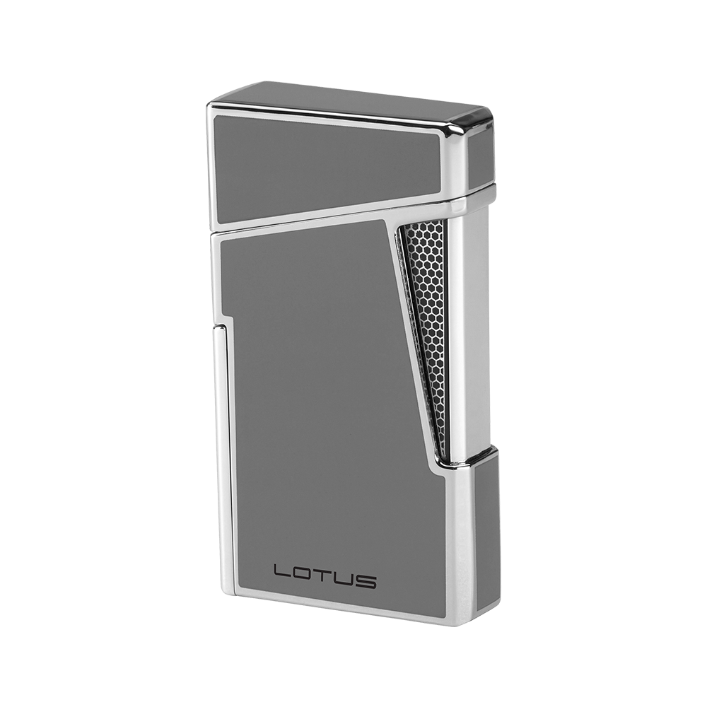 Lotus Cigar Lighters | Apollo Gray & Chrome | Default