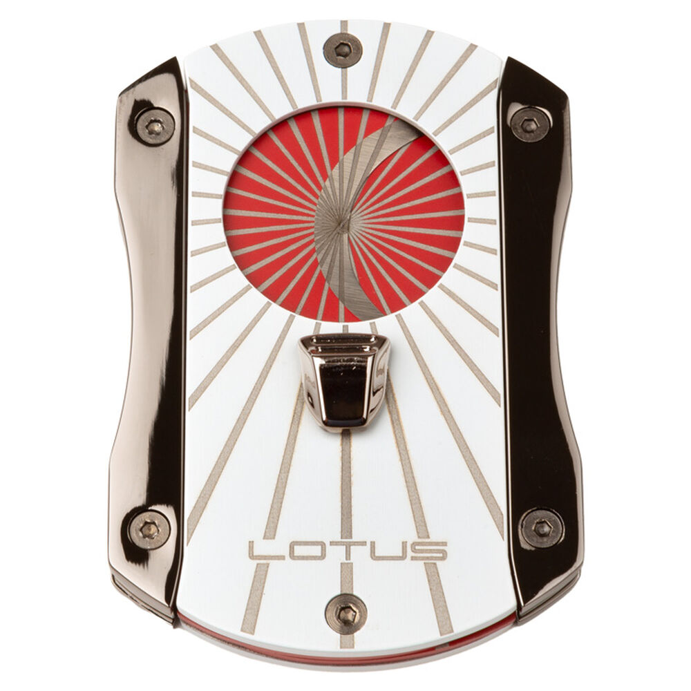 Lotus Cigar Cutters | White Starburst Deception | Default