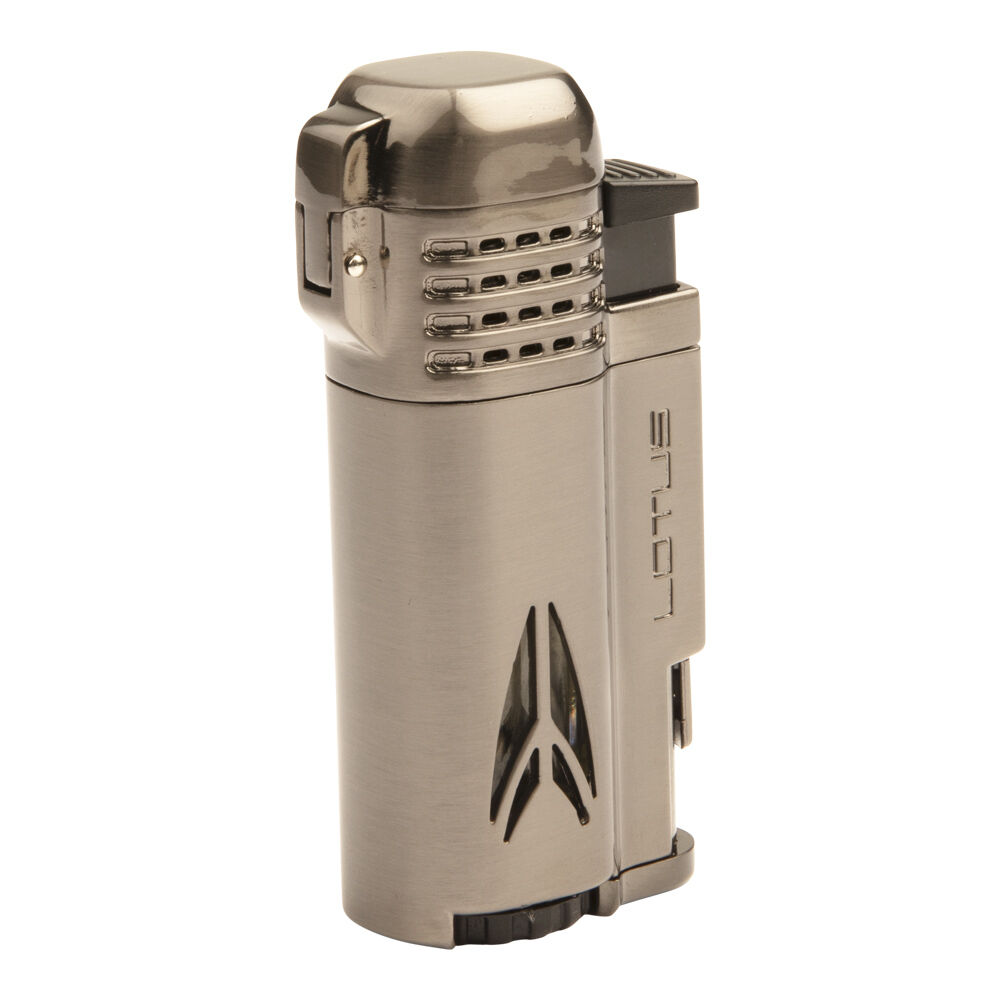Lotus Cigar Lighters | Defiant Lighter Dark Gun Satin | Default