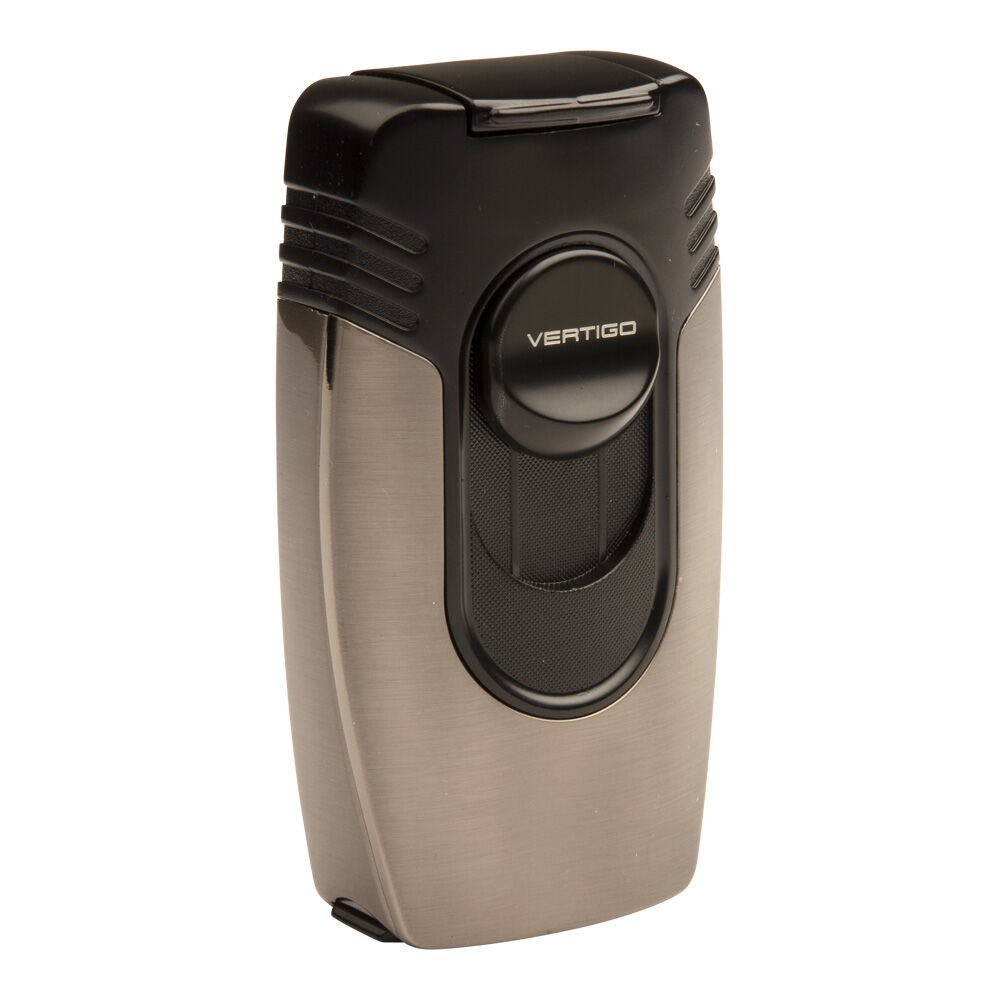 Vertigo Cigar Lighters | Goliath Gunmetal & Black | Default