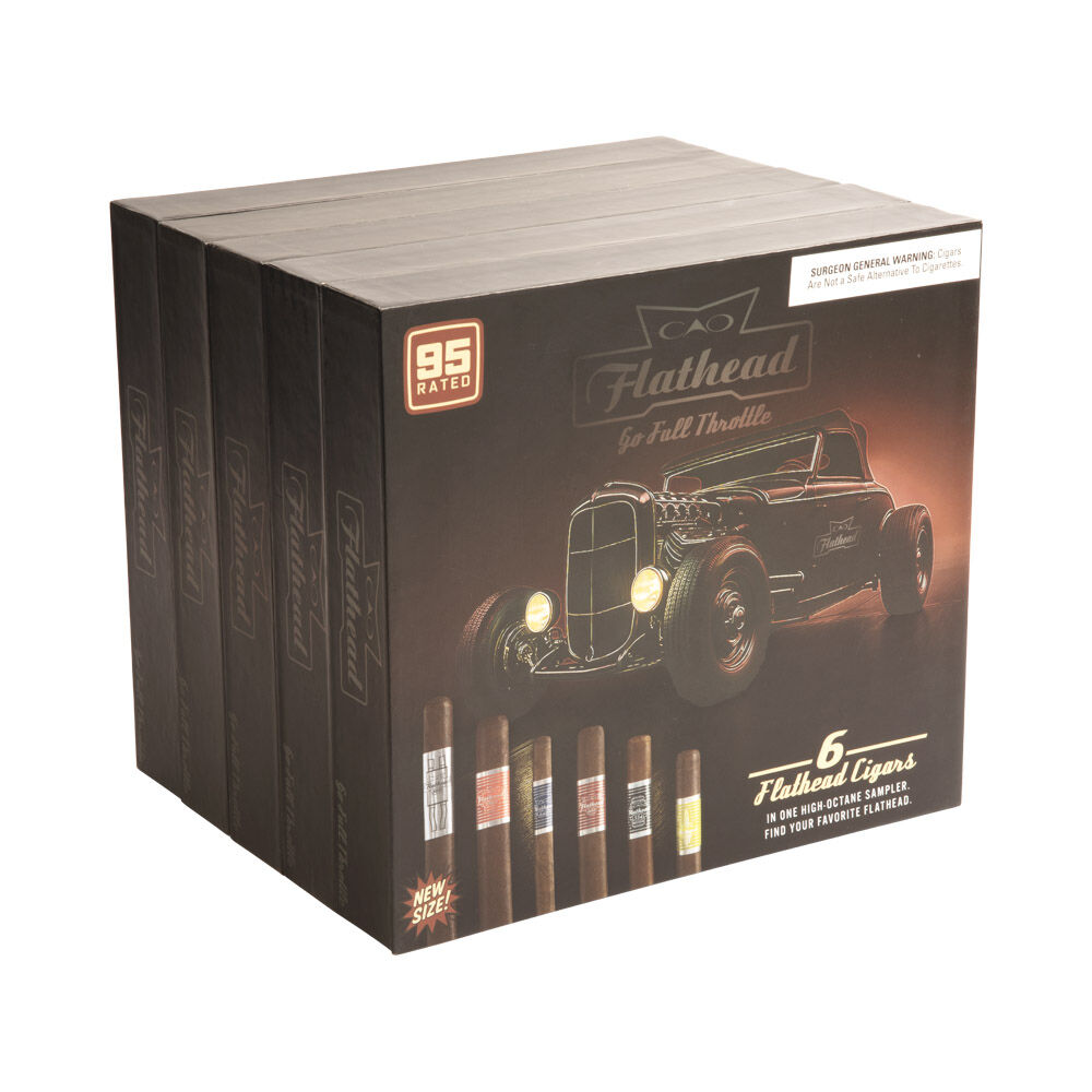 CAO Flathead | 5/6ct Fresh Packs | 5 Packs of 6 (total of 30)