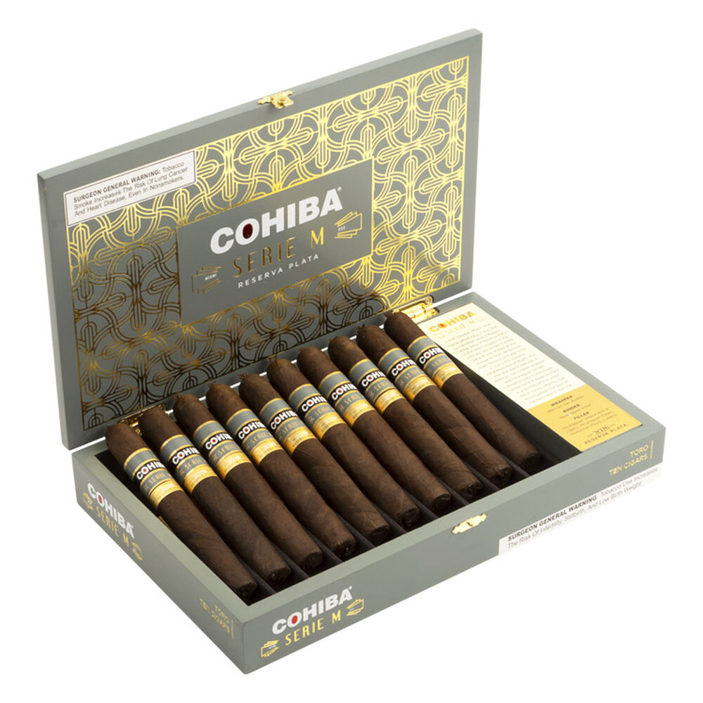 Cohiba Serie M | Reserva Plata Toro | Box of 10