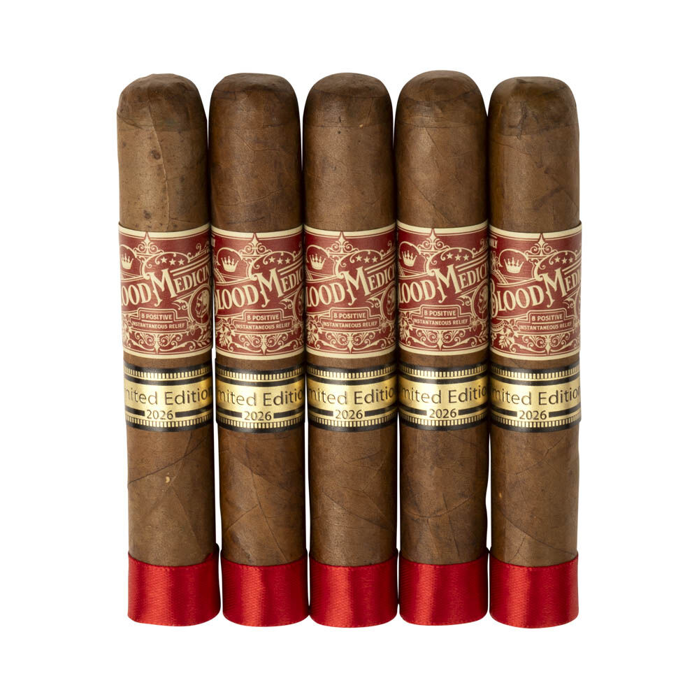 Crowned Heads Blood Medicine B+ | 2026 Limited Edition | Pack of 5