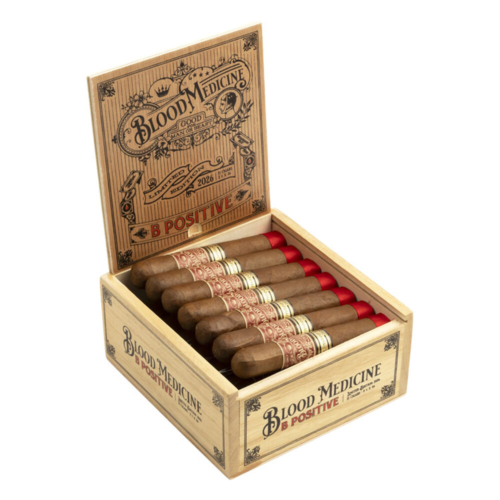 Crowned Heads Blood Medicine B+ | 2026 Limited Edition 5 5 | Box of 21