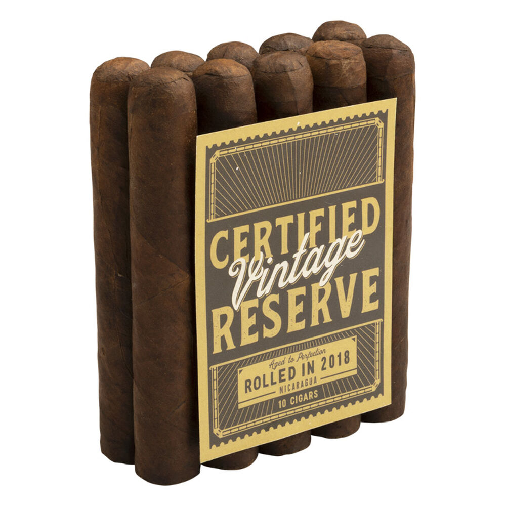 Certified Vintage Nicaraguan Reserve 2018 | Habano Robusto | Bundle of 10