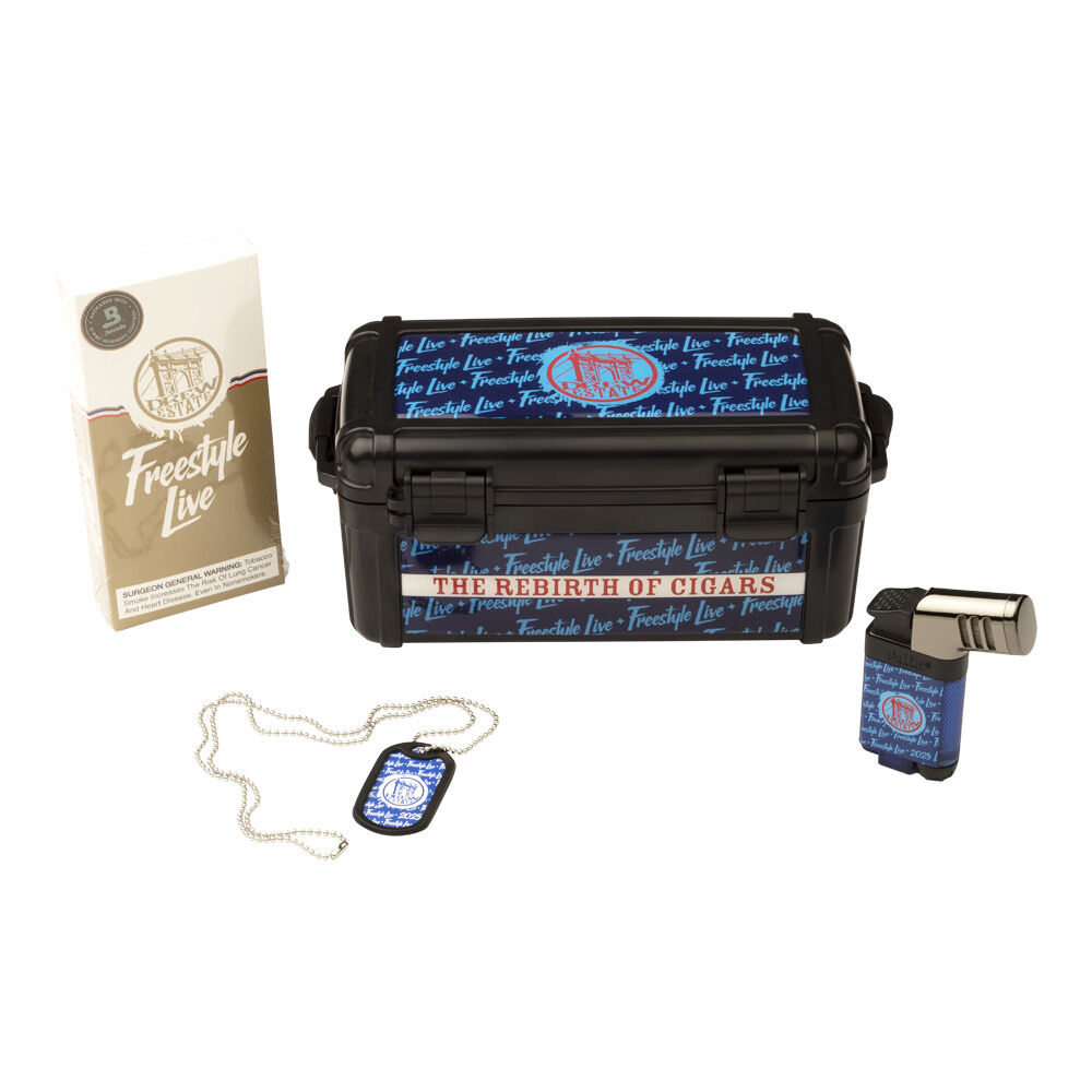 Drew Estate | Freestyle Live Kit 2025 | 4 Cigars + Accessories