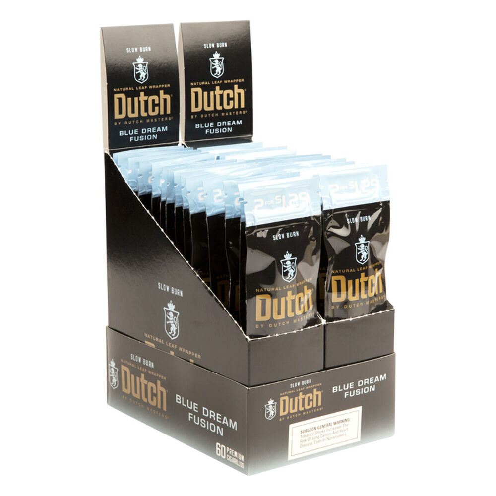 Dutch Masters | Blue Dream Fusion 4 | 30 pks of 2 (Total 60)