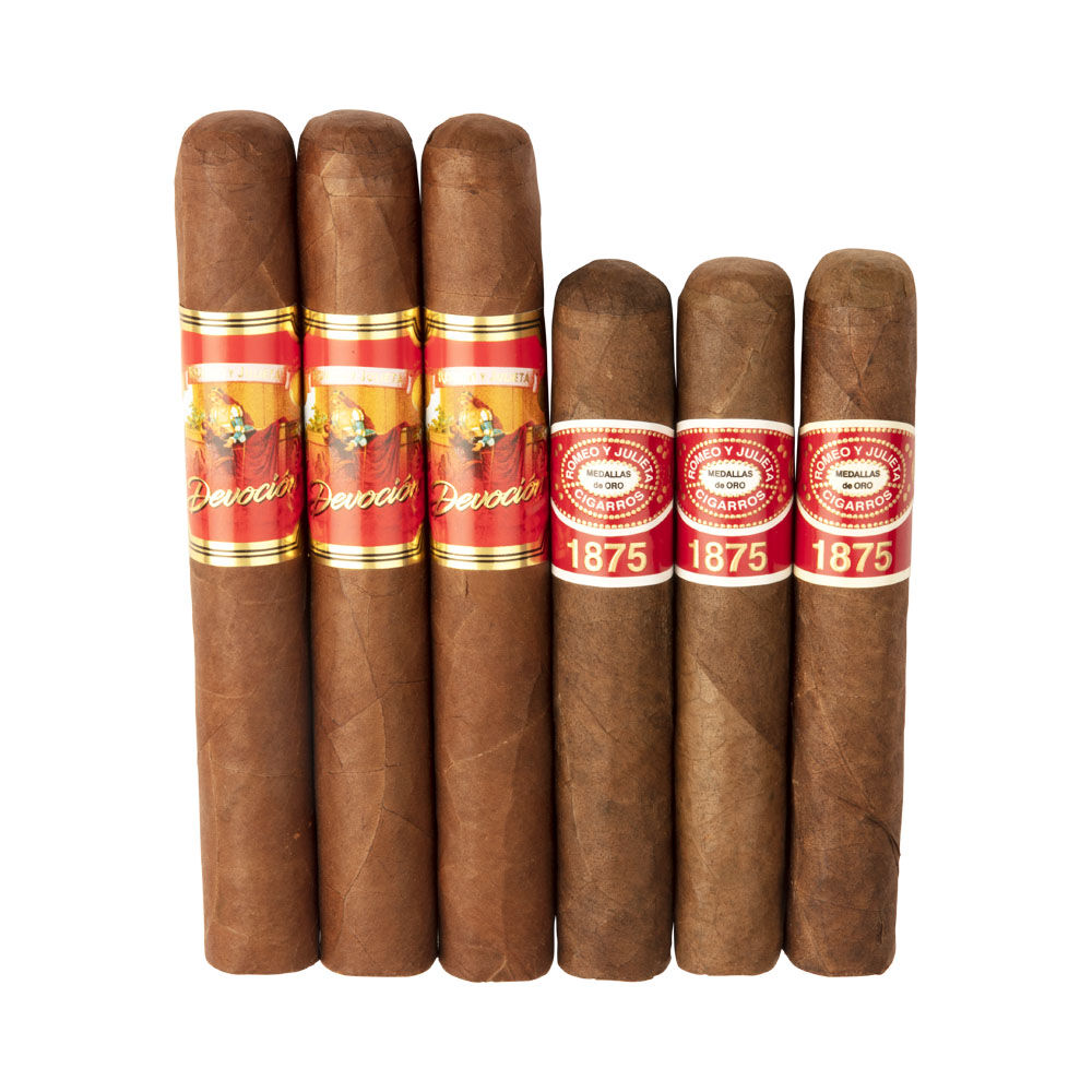 Cigar Samplers | 6pk Romeo Sampler | Pack of 6