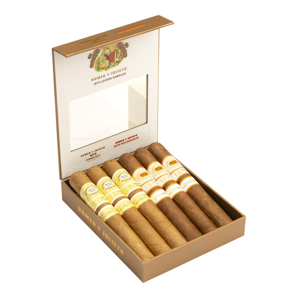 Cigar Samplers | Romeo 1875 Lovers Sampler | Pack of 6