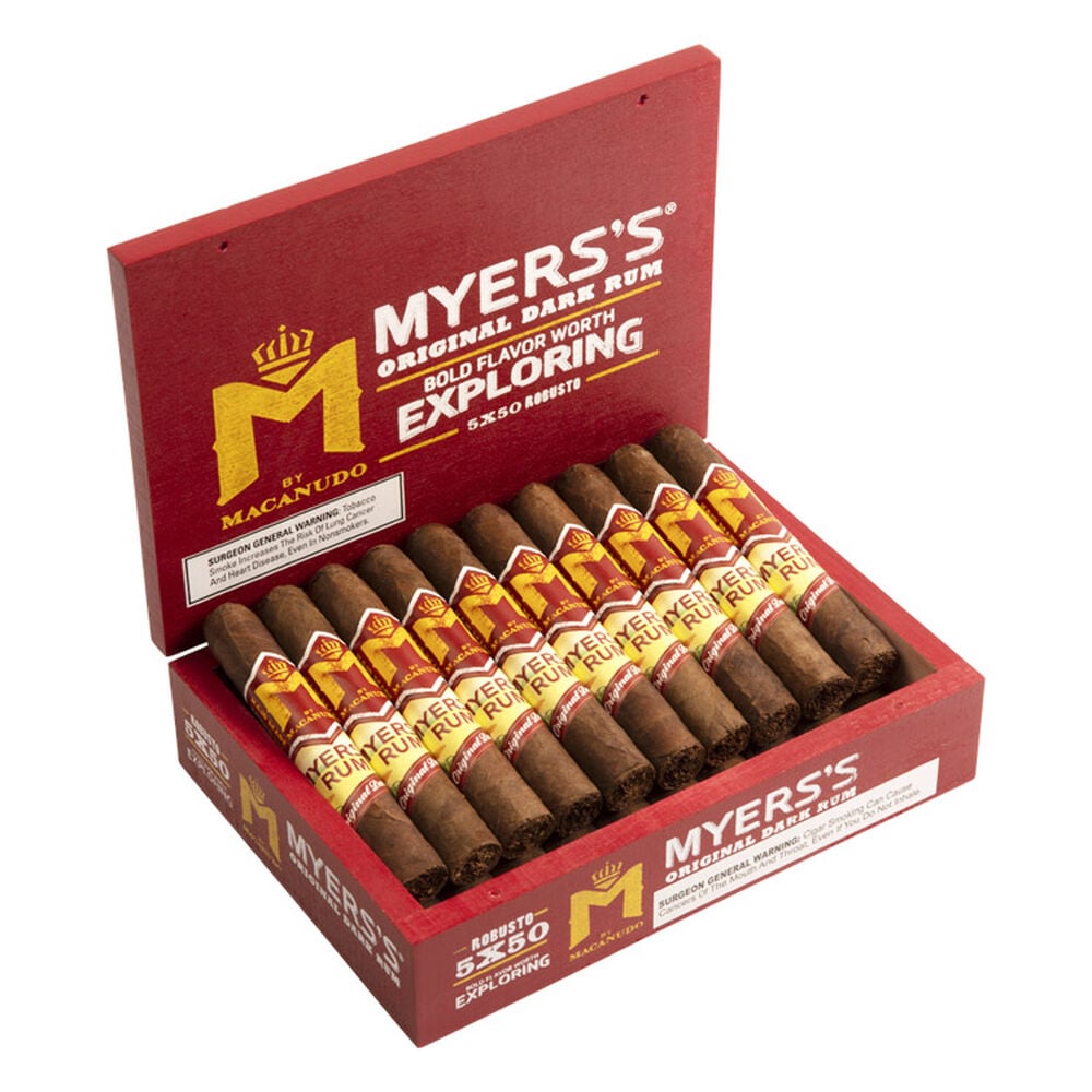 M by Macanudo Meyer's Rum | Robusto | Box of 20