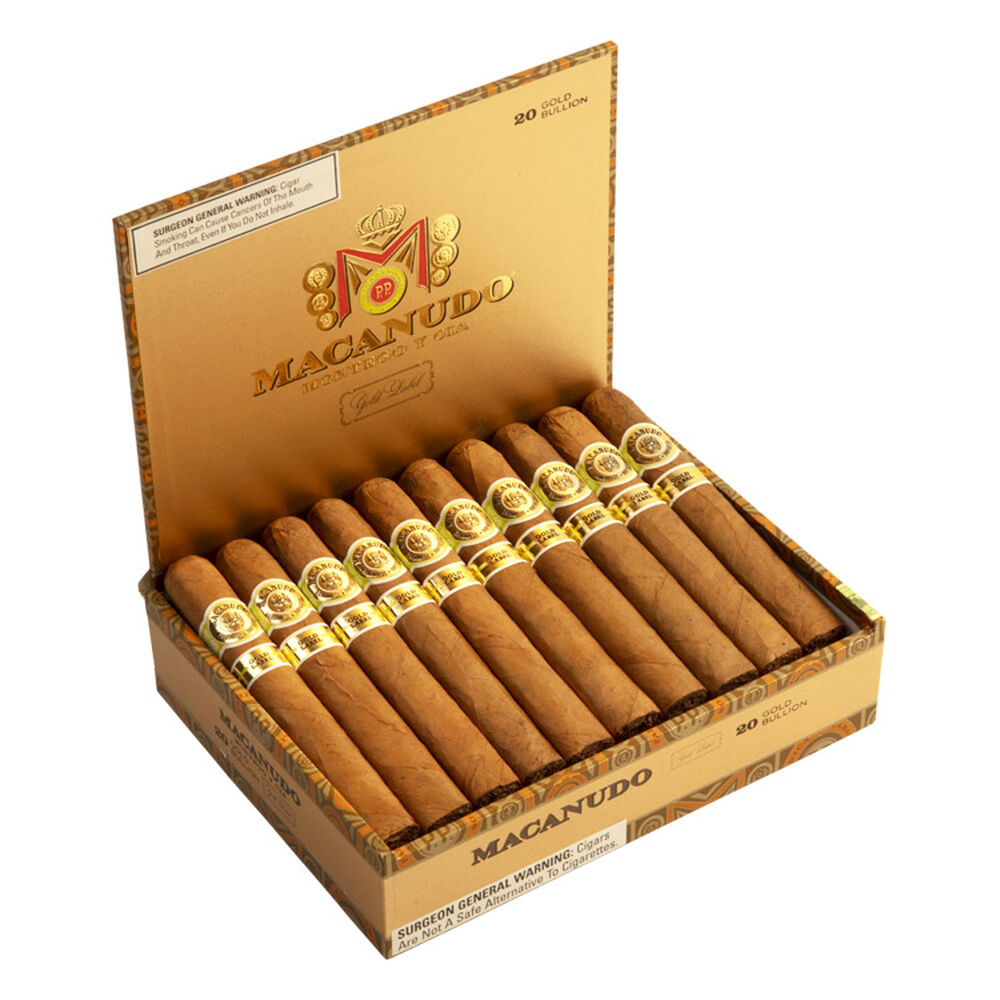 Macanudo Gold Label | Limited Edition Gold Buillion | Box of 20