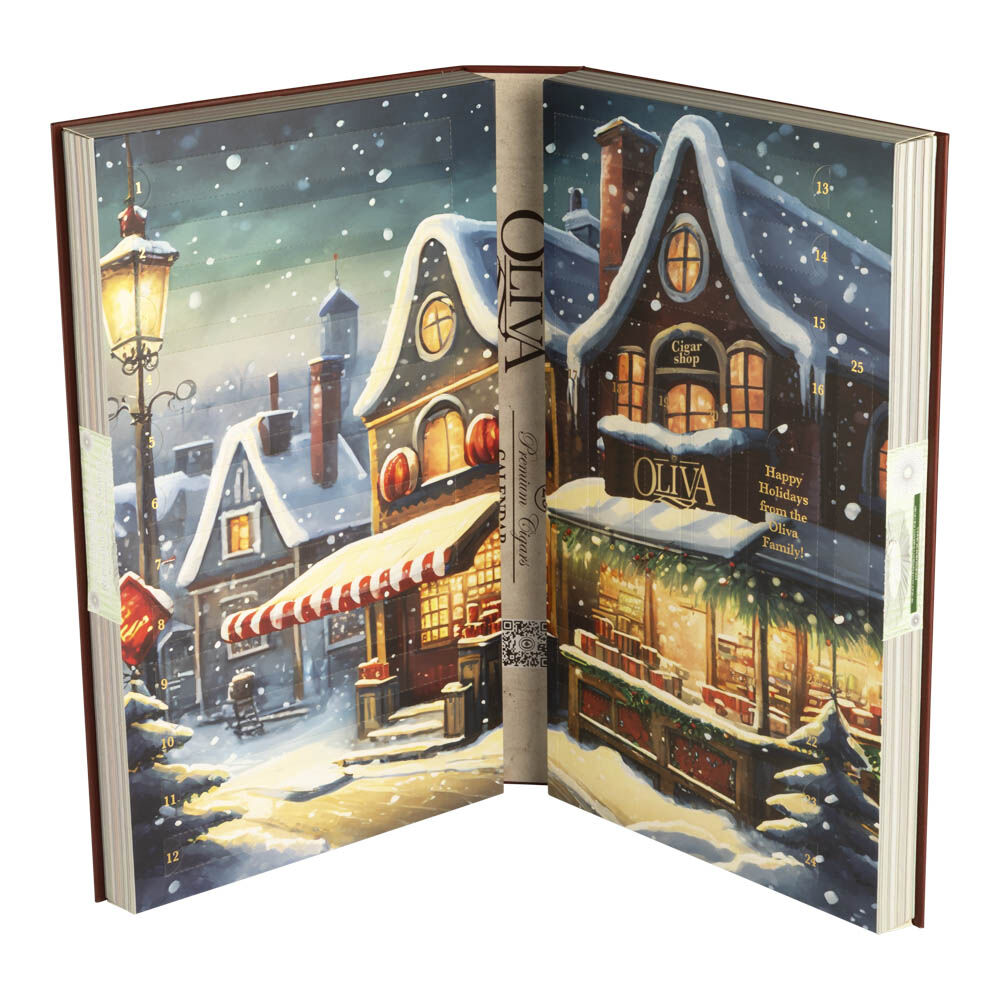 Cigar Samplers | 2025 Oliva Advent Calendar | 25ct + Ornament