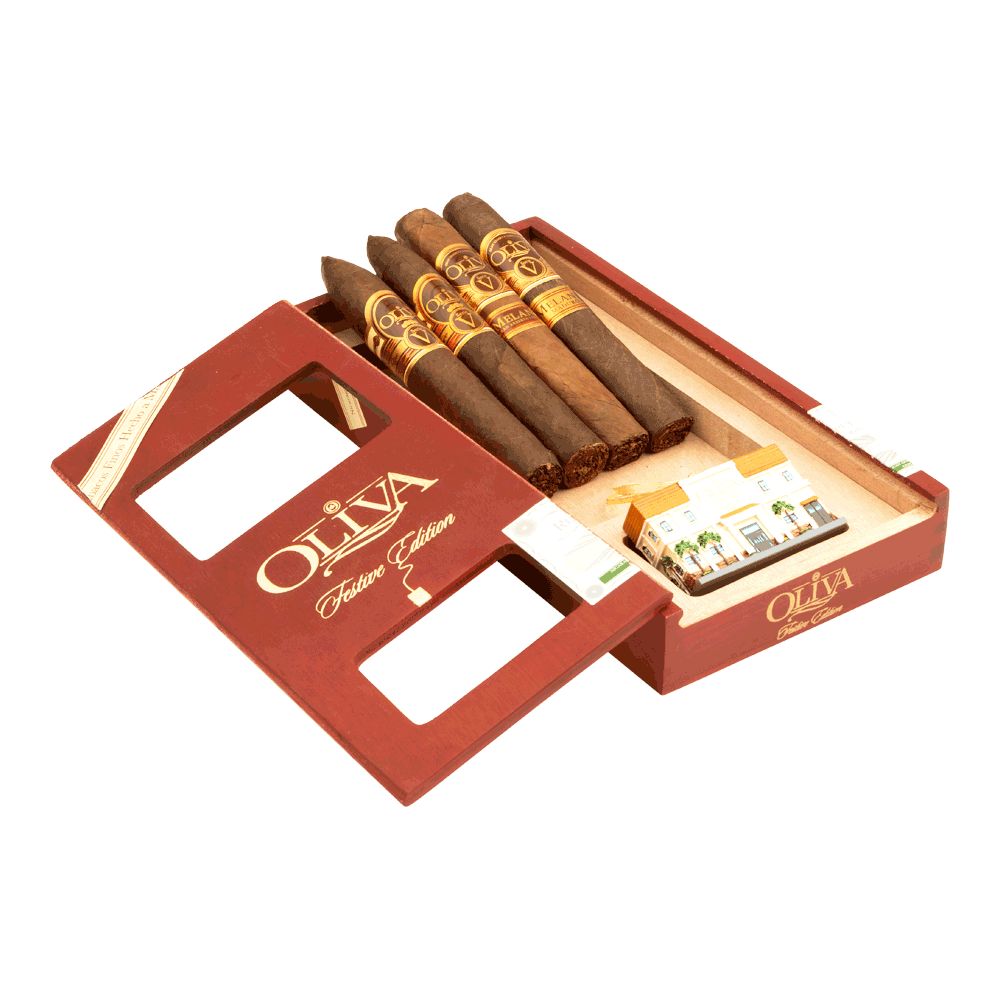 Cigar Samplers | Oliva Limited Festive Edition | 4 Cigars + Ornament