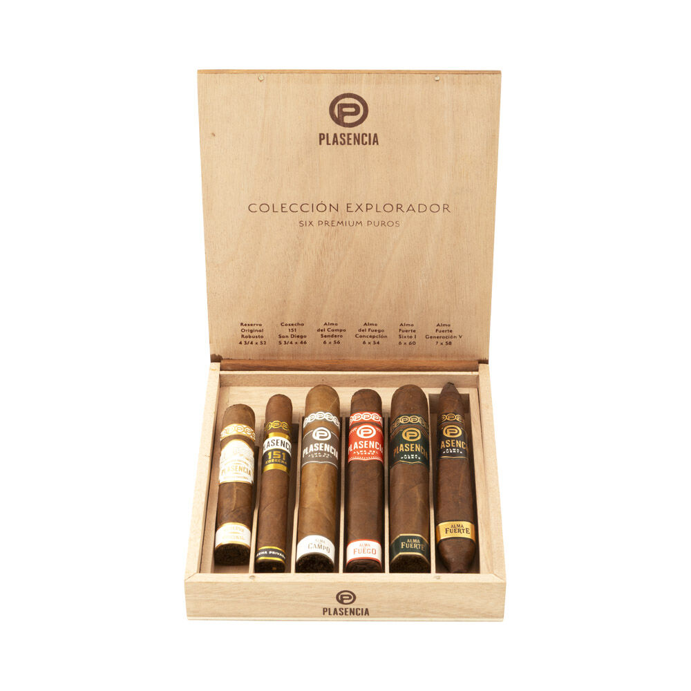 Cigar Samplers | Plasencia Coleccion Explorador 6ct | Box of 6