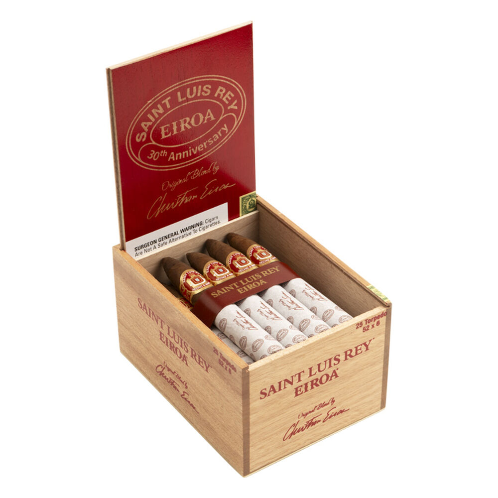 Saint Luis Rey Eiroa 30th Anniversary | Torpedo | Box of 25
