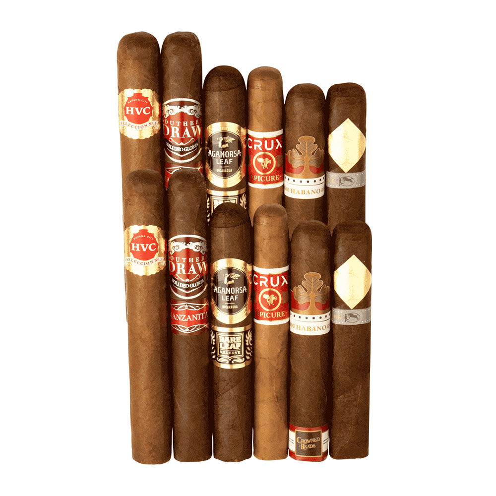 Cigar Samplers | 12ct Boutique Brands Sampler | Pack of 12