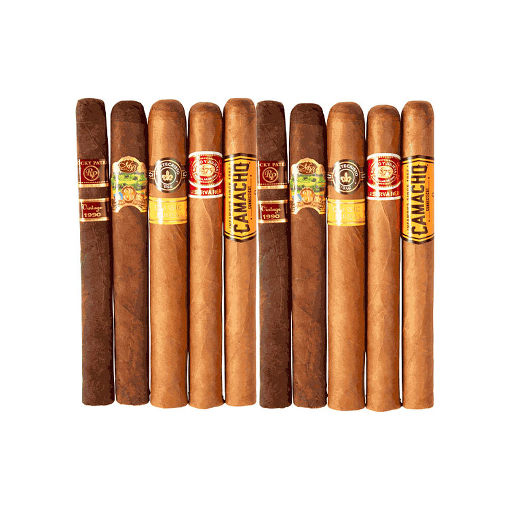 Cigar Samplers | 10ct Mixed Brands Sampler | Pack of 10