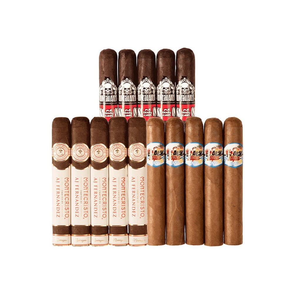 Cigar Samplers | 15ct Large Ring Private Label Sampler | Pack of 15