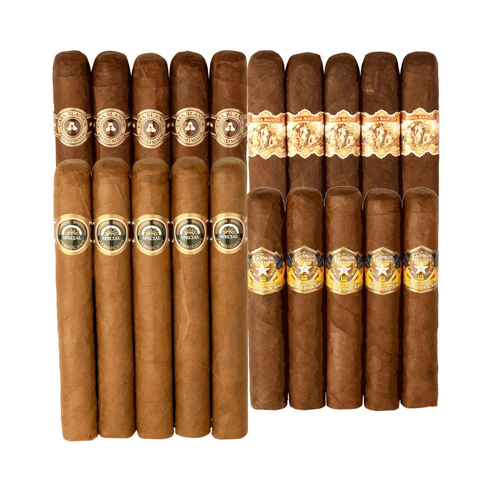 Cigar Samplers | 20ct Mixed Brands Sampler | Pack of 20